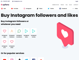 instagramfollowersandlikes.com screenshot