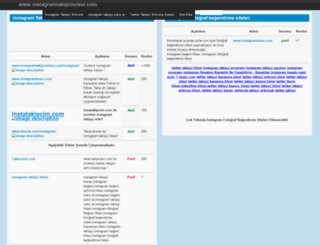 instagramtakipcisiteleri.com screenshot