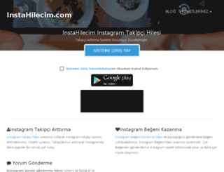 instahilecim.com screenshot