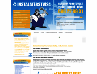 instalaterstvi24.cz screenshot