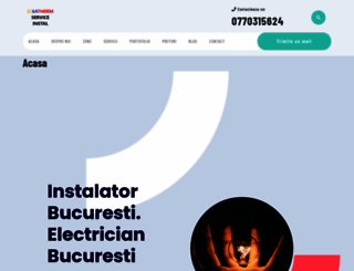 instalator-electrician.ro screenshot