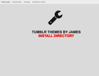 install.themesbyjames.com screenshot