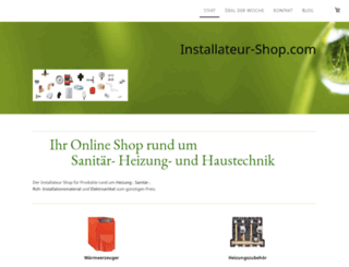 installateur-shop.com screenshot