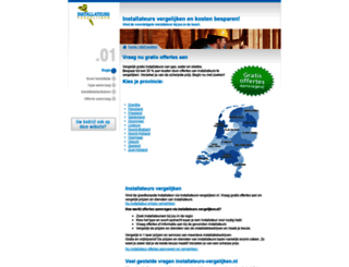 installateurs-vergelijken.nl screenshot