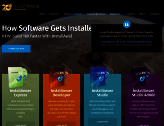 installaware.com screenshot