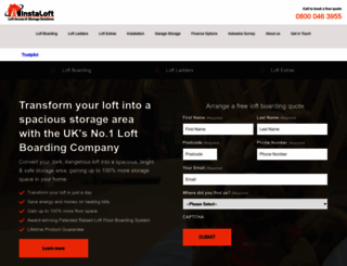 instaloft.co.uk screenshot