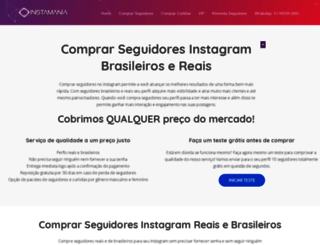 instamania.com.br screenshot