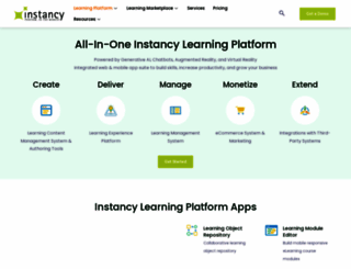 instancy.com screenshot