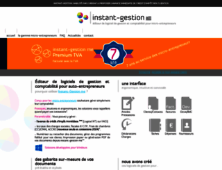instant-gestion.fr screenshot