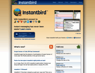instantbird.com screenshot