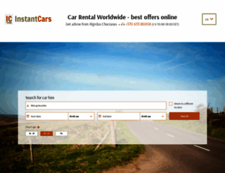 instantcars.eu screenshot