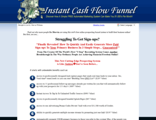 instantcashflowfunnel.com screenshot