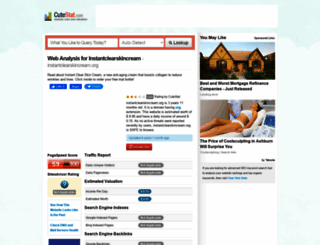 instantclearskincream.org.cutestat.com screenshot