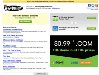 instantgamecodes.com screenshot