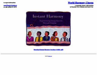 instantharmony.com screenshot