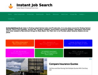 instantjobsearch.in screenshot