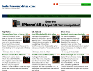 instantnewsupdates.com screenshot