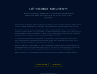 instantselfrealization.com screenshot
