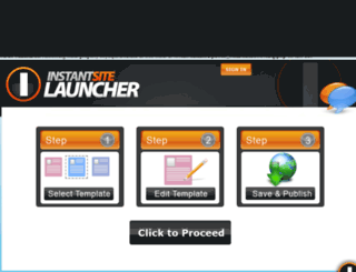 instantsitelauncher.com screenshot