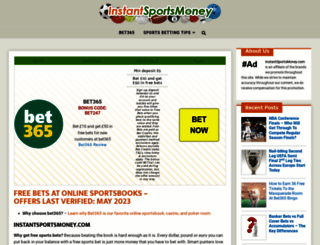 instantsportsmoney.com screenshot