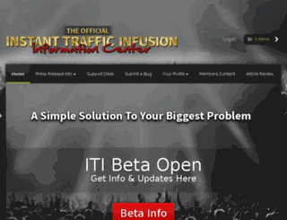 instanttrafficinfusion.net screenshot