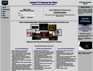 instanttvchannel.com screenshot