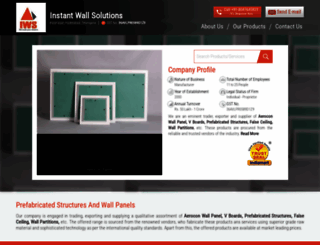 instantwallsolutions.com screenshot
