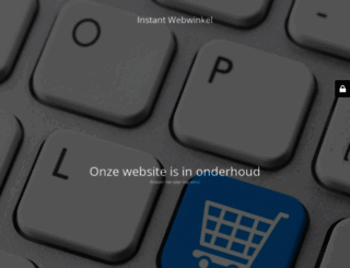instantwebwinkel.nl screenshot
