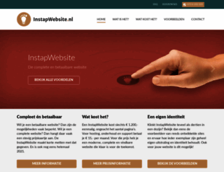 instapwebsite.nl screenshot