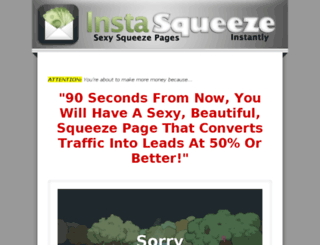 instasqueeze.com screenshot
