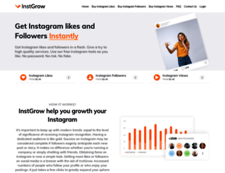 instgrow.com screenshot