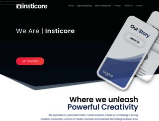 insticore.com screenshot