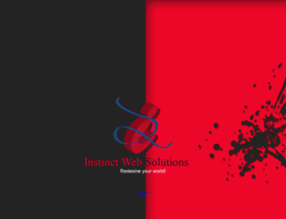 instinctwebsolutions.com screenshot