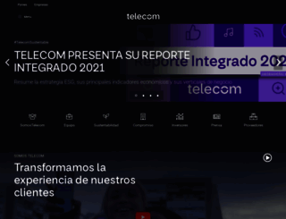 institucional.telecom.com.ar screenshot