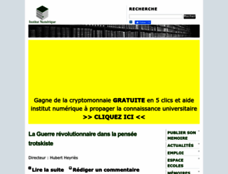 institut-numerique.org screenshot
