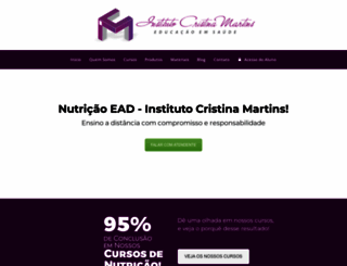 institutocristinamartins.com.br screenshot