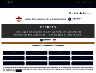 institutomora.edu.mx screenshot