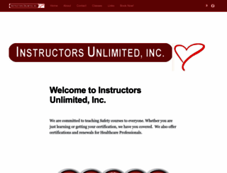 instructorsunlimited.com screenshot