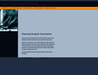 instrumentcleaning.com screenshot