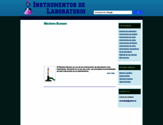instrumentosdelaboratorio.net screenshot