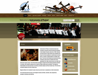 instrumentsofpraise.org screenshot