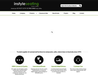 instyleseating.com.au screenshot