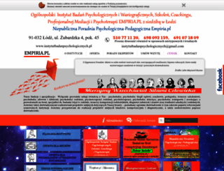 instytutbadanpsychologicznych.pl screenshot