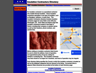 insulation-contractors.regionaldirectory.us screenshot