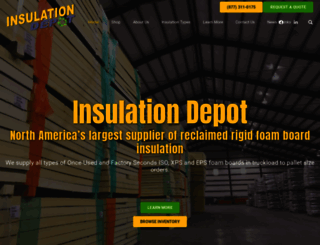 insulationdepot.com screenshot