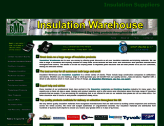 insulationwarehouse.co.uk screenshot
