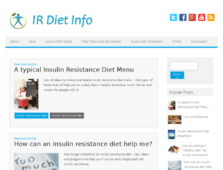 insulinresistancediet.info screenshot