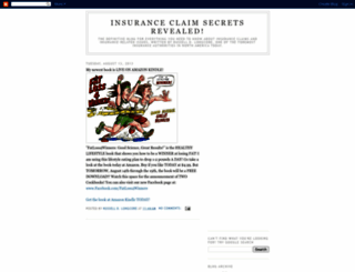 insurance-claim-secrets.blogspot.com screenshot