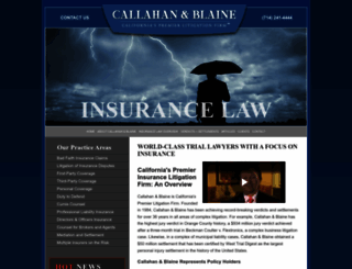 insurance-litigation.com screenshot