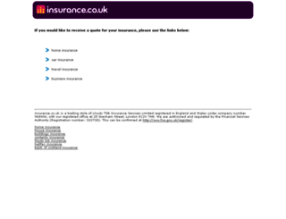 insurance.co.uk screenshot